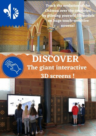The interactive 3d screens