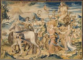 Purchase of a tapestry: The triumph of Envy, mother of war 