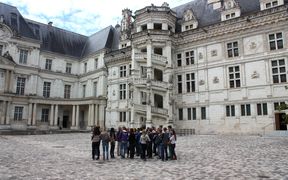 Visite pédagogique du château royal de Blois 1